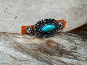 Waitz design bohemian cowhair 10mm bracelet design