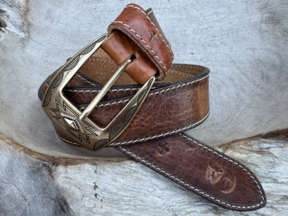 Labelle Cognac stitch gold