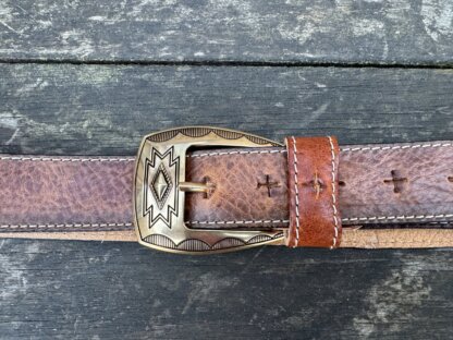 Labelle Cognac stitch gold - Image 3