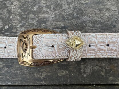 Labelle croco gold/creme - Image 3